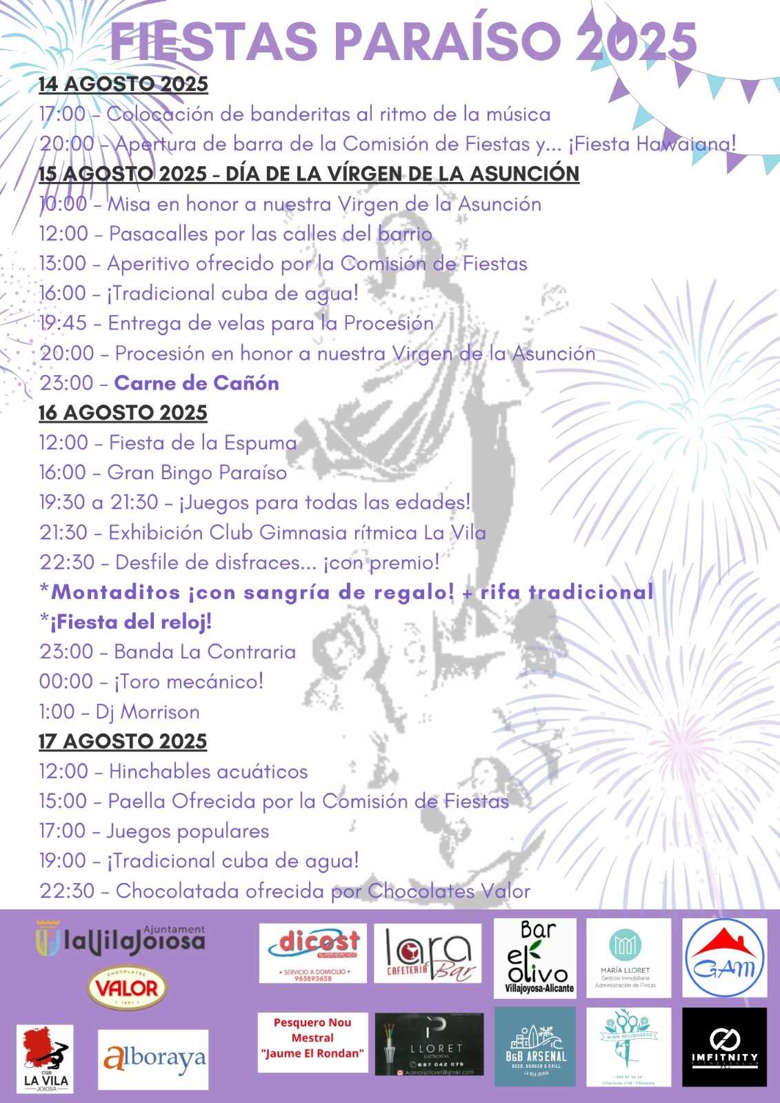 ¡Fiestas del Paraíso!