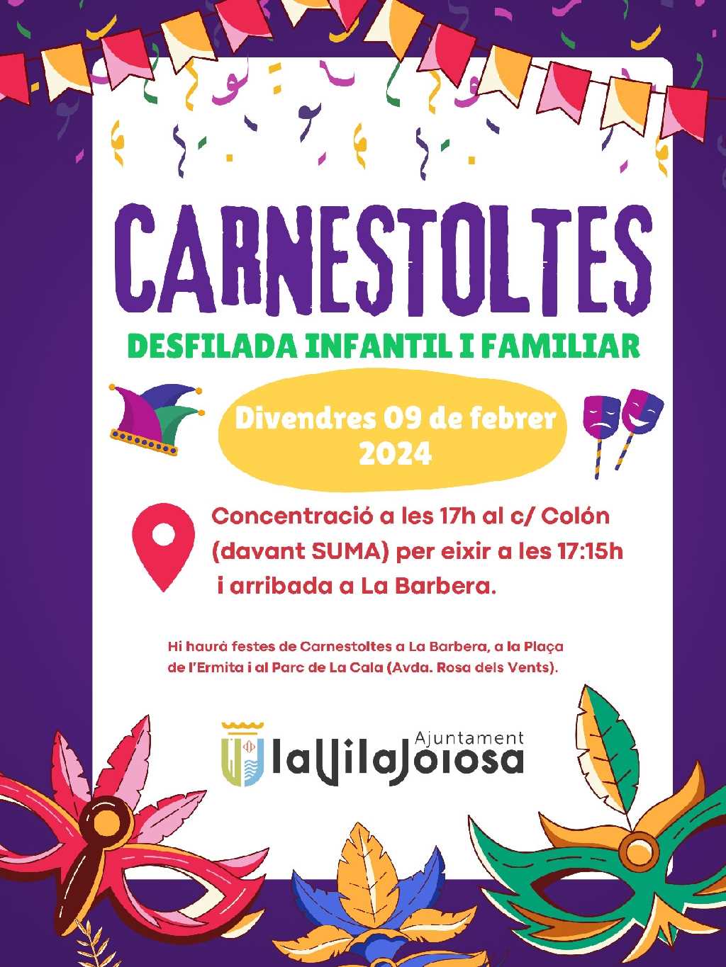 CARNESTOLTES INFANTIL 2024