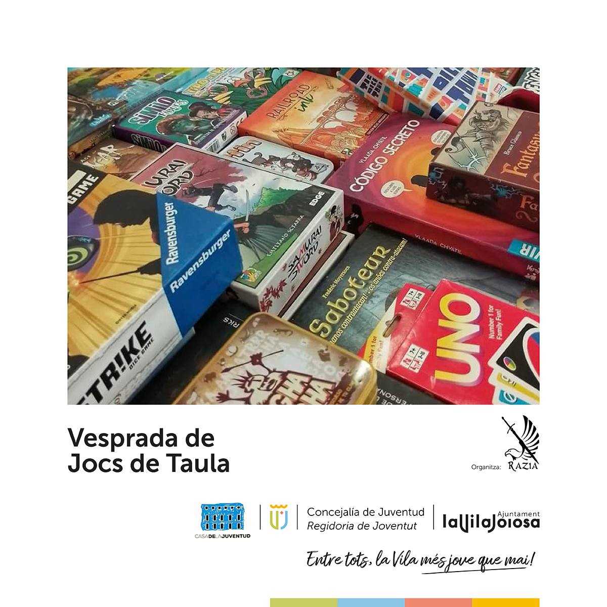 Tarde de juegos de mesa