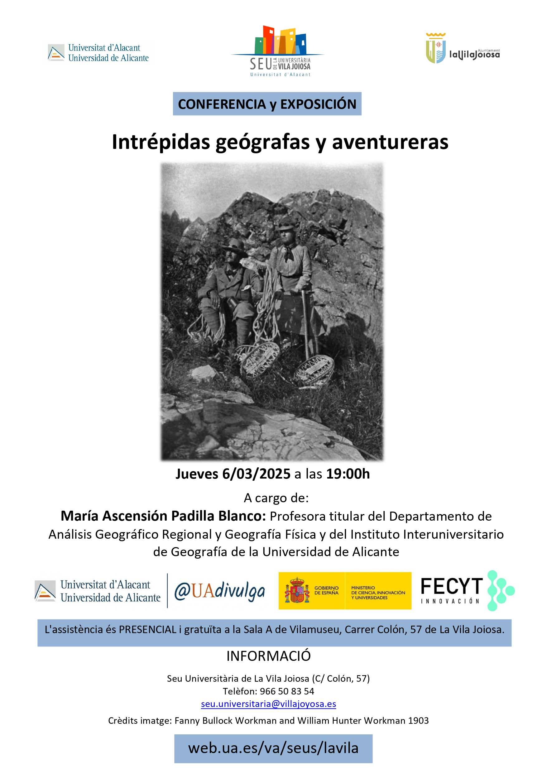 Intrépidas geógrafas y aventureras