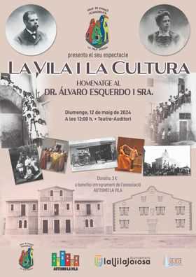 LA VILA I LA CULTURA 'Homenatge al Dr. Álvaro Esquerdo i Sra.'