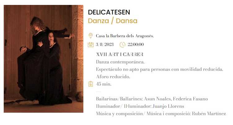 Delicatesen, cía. Otradanza