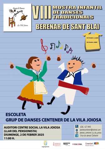 VIII Mostra Infantil de Danses Tradicionals 'BERENAR DE SANT BLAI'