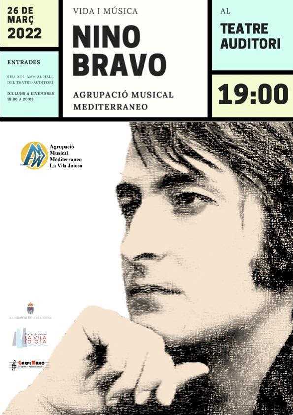 Nino Bravo, vida y música. Agrupación Musical Mediterráneo.